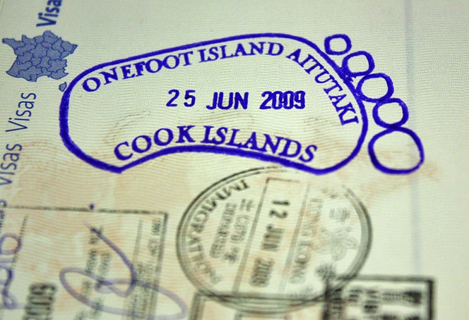 ONE FOOT ISLAND STAMP