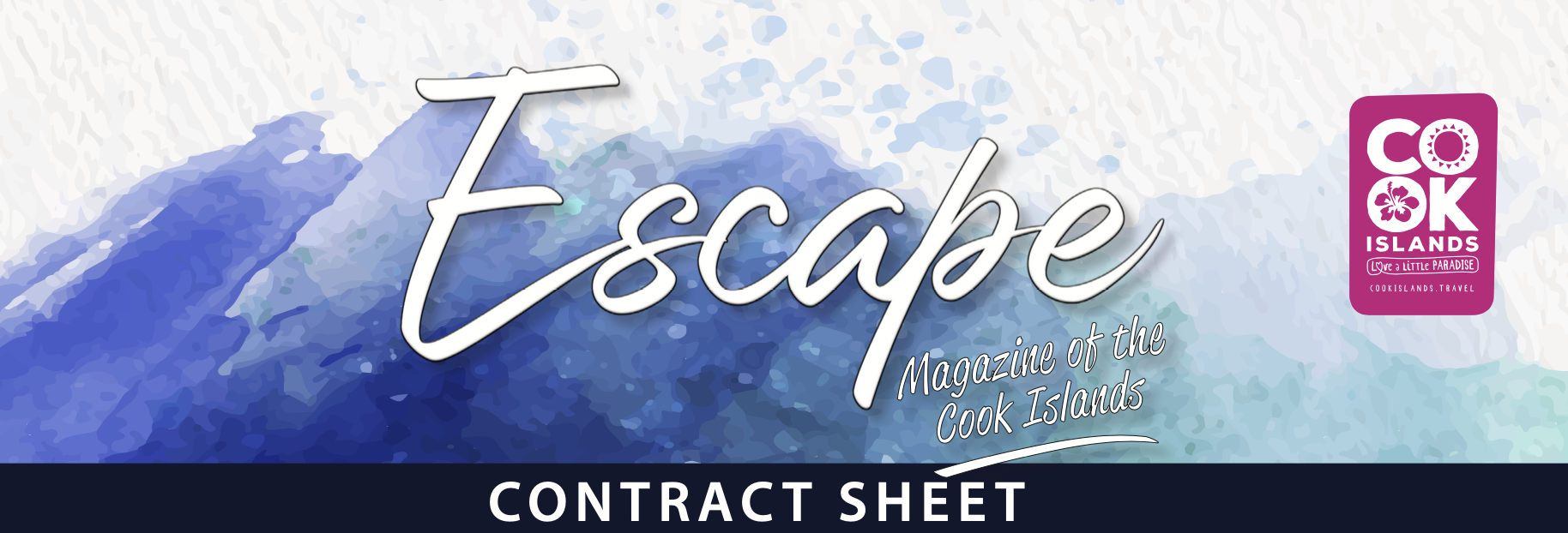 Escape magazine contract sheet