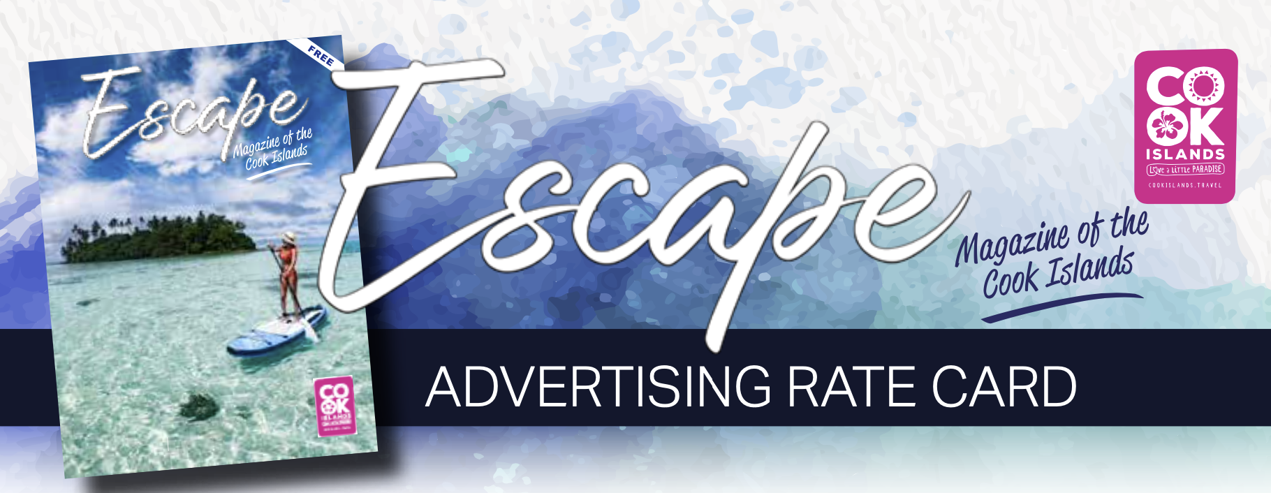 Escape magazine Advertising rate card